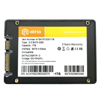 внутренний SSD накопитель ATRIA 1024GB XT200 G2 (ATSATXT200/1024)