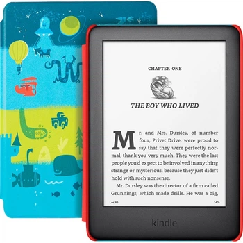 с подсветкой Amazon Kindle 10th Gen. 2019 8Gb Kids Edition Space Station Cover