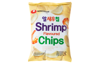 Чіпси креветкові NONGSHIM Chips Shrimp Flavoured 75 г