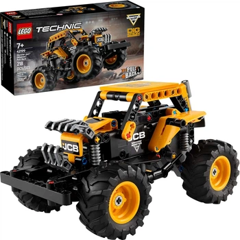 Лего технік з інерційним двигуном Джип Монстер трак Lego Technic DIGatron Monster Jam 42199