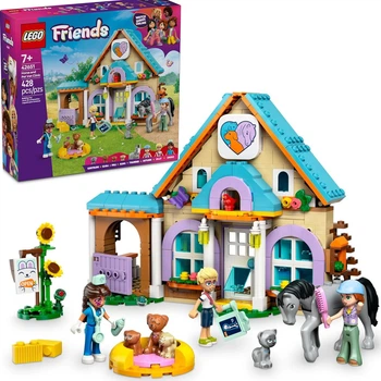 Конструктор Лего Френдс Дом Ветклиника для лошадей и питомцев Lego Friends 42651