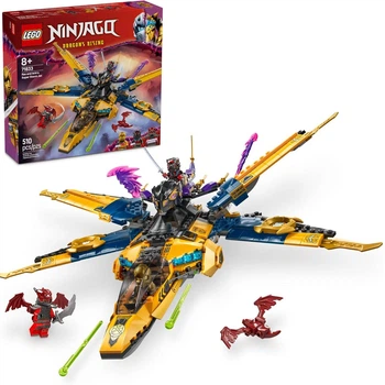 Конструктор Лего Ніндзяго Штормовий винищувач Раса та Аріна Lego Ninjago 71833