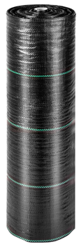 Agrotkanina ogrodowa Plonos + 100 szpilek 1.6 m x 100 m 90 g/m2 Czarna (5903890629083)