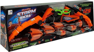 Łuk sportowy LEAN Toys 3 strzały 5022 Orange (5907625588799)