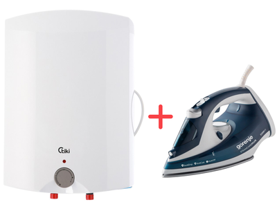 Бойлер TIKI GT10OMINI+ Праска Gorenje SIH 2200 TQC (SG-5518) у подарунок!