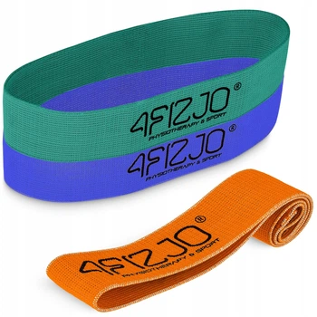 Набор резинок для фитнеса из ткани 4FIZJO Flex Band 3 шт 1-15 кг Mix (P-5907739310958)