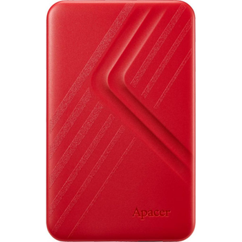 Зовнішній жорсткий диск PHD External 2.5'' Apacer USB 3.2 Gen. 1 AC236 1Tb Red (color box) (AP1TBAC236R-1)