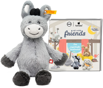 Інтерактивний плюшевий талісман Tonies Steiff Soft Cuddly Friends Ослик Дінки 22 см 10002017 (4001505067341)