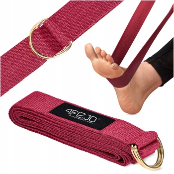 Ремень для йоги 4FIZJO 300 см Red (P-5907739315373)