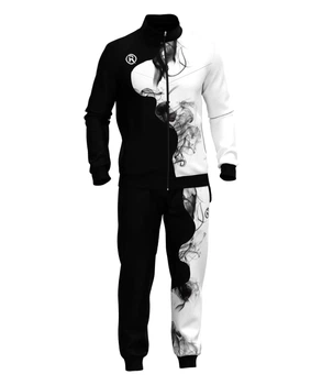Спортивний костюм RIGO DUST 46 Black-White