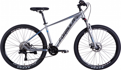 Велосипед Formula AL 27.5" ZEPHYR 3.0 AM DD CS 17" сріблястий 2025 (OPS-FR-27,5-003)