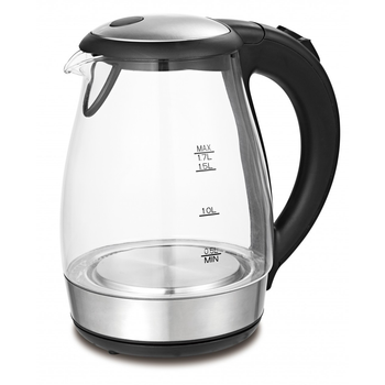 Електрочайник First FA-5405-8 glass 1.7 л 2200Вт Black