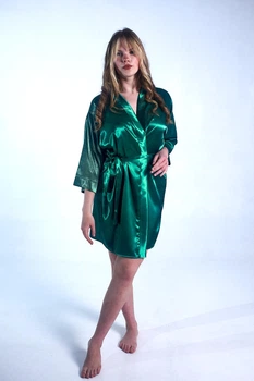 Халат жіночий Angelo Dolce AL-1 р. 108-112 3XL Зелений