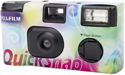 Одноразовая пленочная камера Fujifilm QuickSnap Черный Б/В