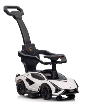 Jeździk Lean Cars Lamborghini Ride-on QLS-996T Biały (5905323218147)