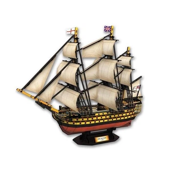 3D пазл объемный Cubic Fun Корабль HMS Victory 189 элементов T4019h