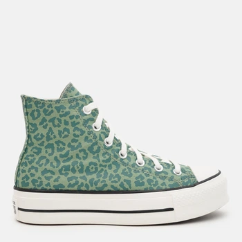 Жіночі кеди високі Converse Chuck Taylor All Star Lift A15054C 36.5 (6US) 23 см Forest/White (194435588711)