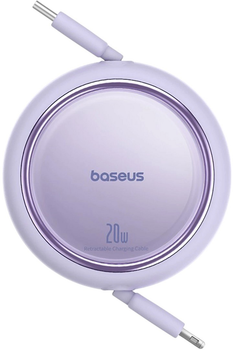 Kabel Baseus Free2Pull USB Type-C - Lightning 1 m 20 W Purple (AT6932172661342)