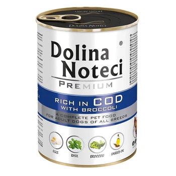 Влажный корм для собак с треской Dolina Noteci Premium Dog Cod, 400 гр