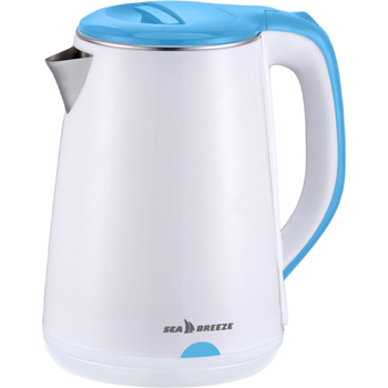 Електрочайник SeaBreeze SB-017 пластик 1.8л 1500Вт White