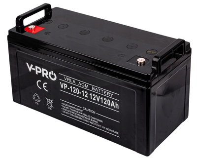 Akumulator Volt Polska AGM VPRO 12V 120 Ah (6AKUAGM120)