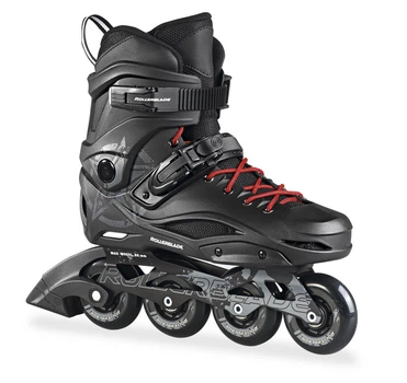 Роликові ковзани для дорослих Rollerblade RB 80 44.5 (11US) 290мм Black/white (07506000 787) O