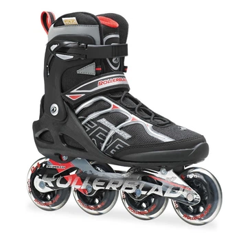 Роликові ковзани для дорослих Rollerblade MACROBLADE 84 ALU M 45.5 (12US) 300мм Black/red (07356000 741) O