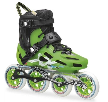 Роликові ковзани для дорослих Rollerblade MAXXUM 100 41 (8.5US) 265мм Black/acid green (07367000 9C5)