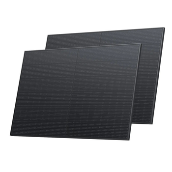 Набір сонячних панелей EcoFlow монокристалічні 2х400 Solar Panel (ZPTSP300-2-AKIT-4)