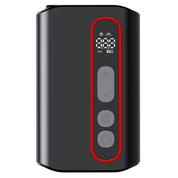 Портативний насос Atria MS22C-210 55W 5400 mAh 16 л/хв Black (3728686)