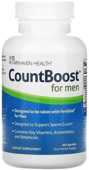 Репродуктивне здоров'я чоловіків Fairhaven Health CountBoost 60 капсул в упаковці (ARE-574165)