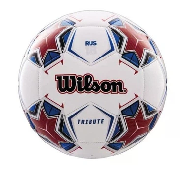 Футбольний м'яч Wilson Tribute розмір 5 - червоний/білий/синій