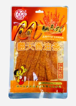 Снеки к пиву соевые острые и жареные палочки Big Latiao | Латяо 101g Sweet and Spicy