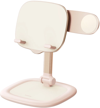 Uchwyt stojak do telefonu Baseus Seashell Series with MagSafe Pink (B10451501411-00)