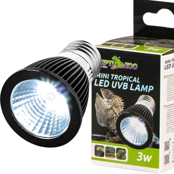 Лампа Repti-Zoo LED UVB 5.0 Tropical 3W (LEDU03T) для тропического террариума