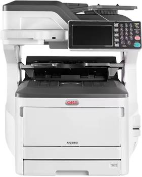 Багатофункціональний лазерний пристрій OKI MC853dn (45850404) (А4, кольоровий, двосторонній друк) 276420