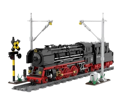 Конструктор DK 80016 Паровоз German BR01 Steam Locomotive 1177 деталей