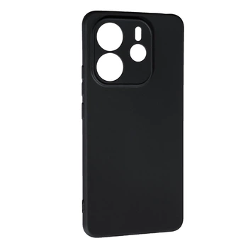 Силіконовий чохол SMTT для Xiaomi Redmi Note 14 (4G) (UA/EUROPE) Black