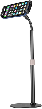 Uchwyt Wozinsky WTHBK4 stand for tablet and phone on the desk Black (5907769306747)