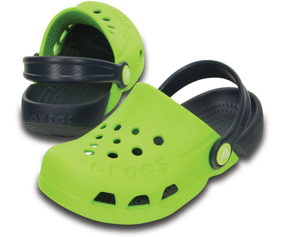 Дитячі кроксі-сабо для хлопчика Crocs Electro ClogVolt Green/Navy (29/30, зелений)