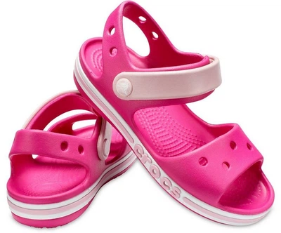 Дитячі сандалії для дівчинки Crocs Bayaband Sandal Kids Candy/Pink (34/35, рожевий)