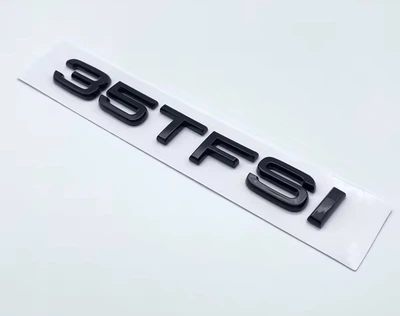 Надпись значок на багажник эмблема AUDI 35 TFSI ЧЕРНЫЙ ГЛЯНЕЦ 83A-853-744-T94
