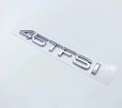 Эмблема шильдик надпись на багажник AUDI 45 TFSI ХРОМ 8J0-853-744-2ZZ