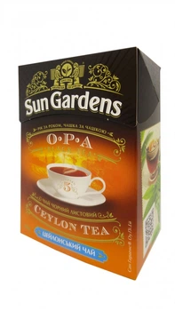 Чай черный листовой Sun Gardens OPA 90 г