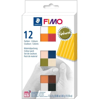 Набор пластики “Natural Colours” 12х25г Fimo