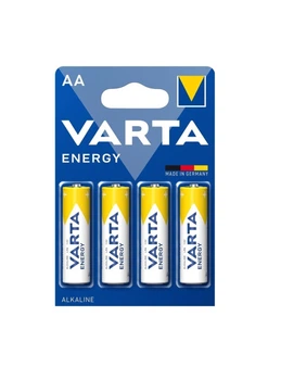 Батарейки AA LR6 4 шт Varta Energy BL аа батарейки пальчиковые аккумуляторы 1.5 вольта 73638