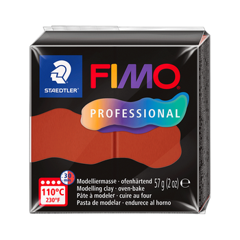 Пластика Professional теракота 57г Fimo