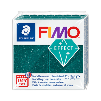 Пластика Effect Зеленая галактика 57г Fimo
