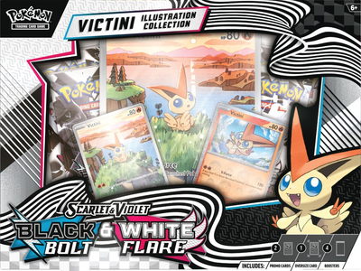 Dodatek Pokémon TCG: Scarlet & Violet - White Flare & Black Bolt - Unova Victini Illustration Collection (edycja angielska)(0196214112582)