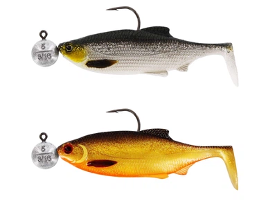 Силикон Westin Ricky the Roach R 'N R 7cm 5g #3/0 Dark Water Mix 4 (2шт/уп) 2025 (190080) P173-648-005